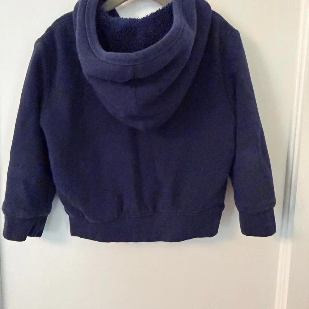 Navy blue Gap zip up hoodie for a 4 year old #kidsfashion #toddler